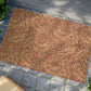 Coconut Coir Doormat inspired by William Morris -