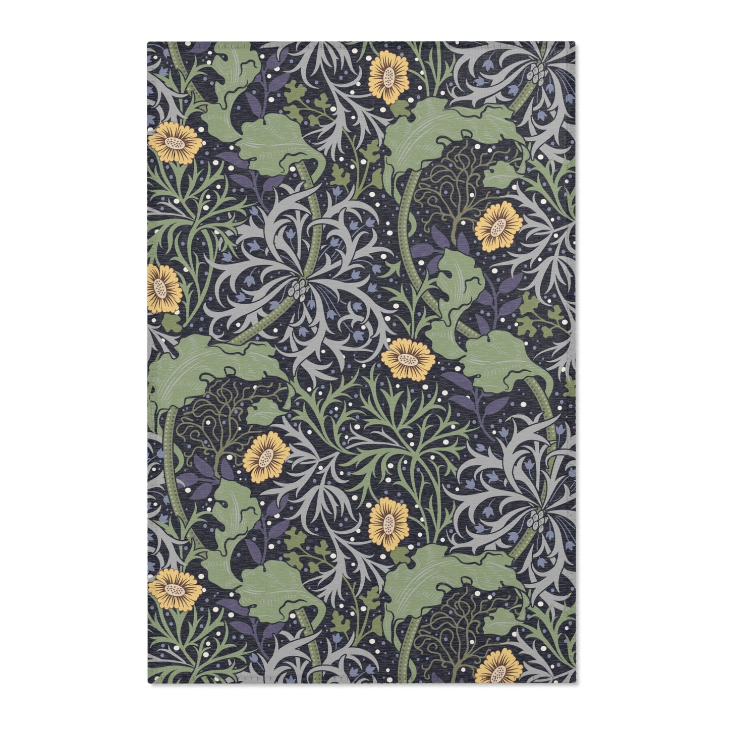 area-rugs-william-morris-seaweed-collection-yellow-flower-1