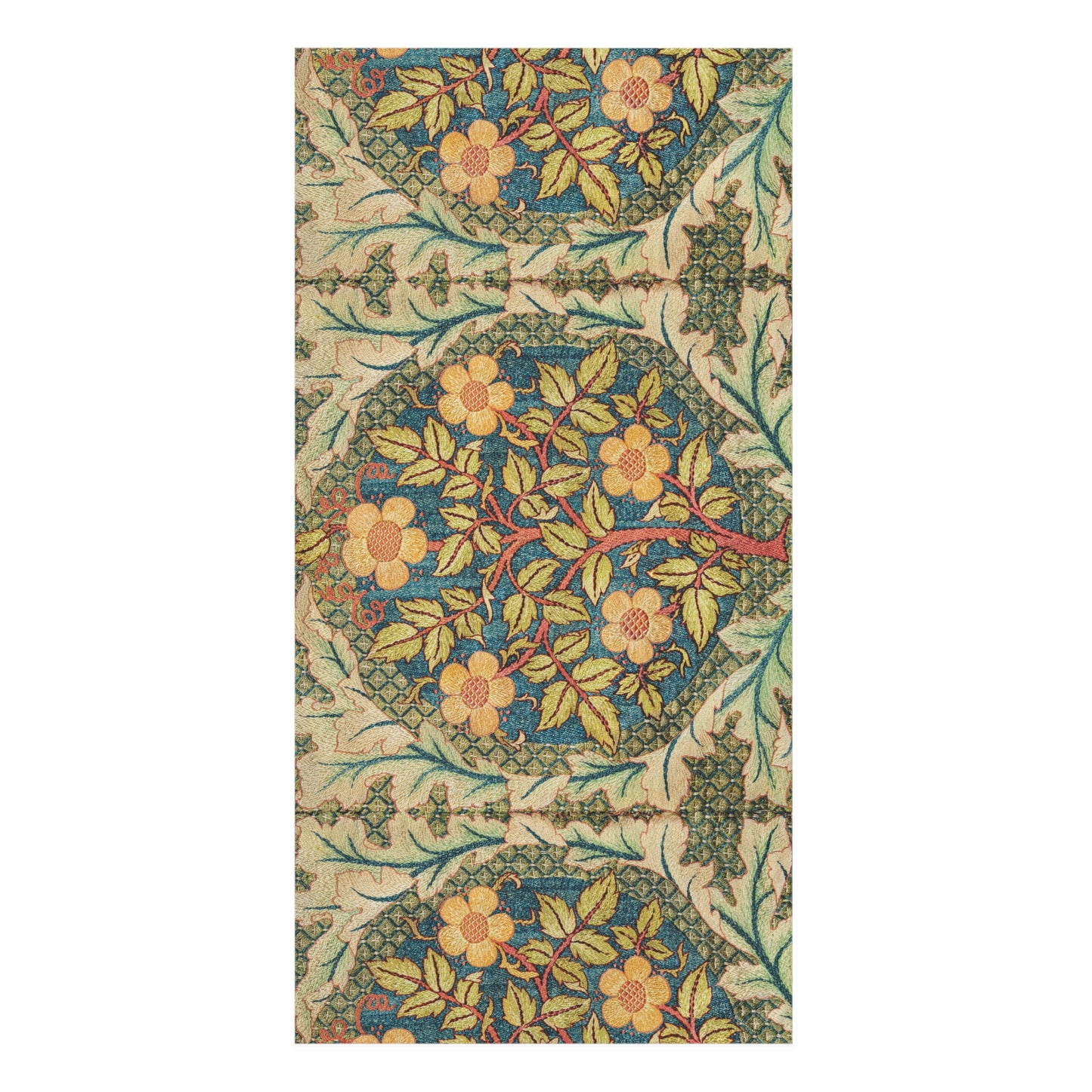 Bath Towel inspired by William Morris - Rose Wreath Collection