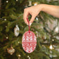 Wooden Christmas Ornaments inspired by William Morris - Brer Rabbit Collection (Red)