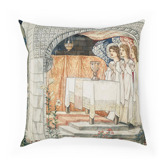 William Morris & Co Cushion and Cover - Holy Grail Collection (Prayer)