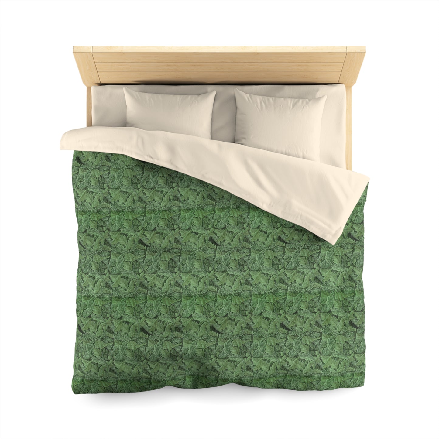 Duvet Cover inspired by William Morris - Acanthus Collection (Green)