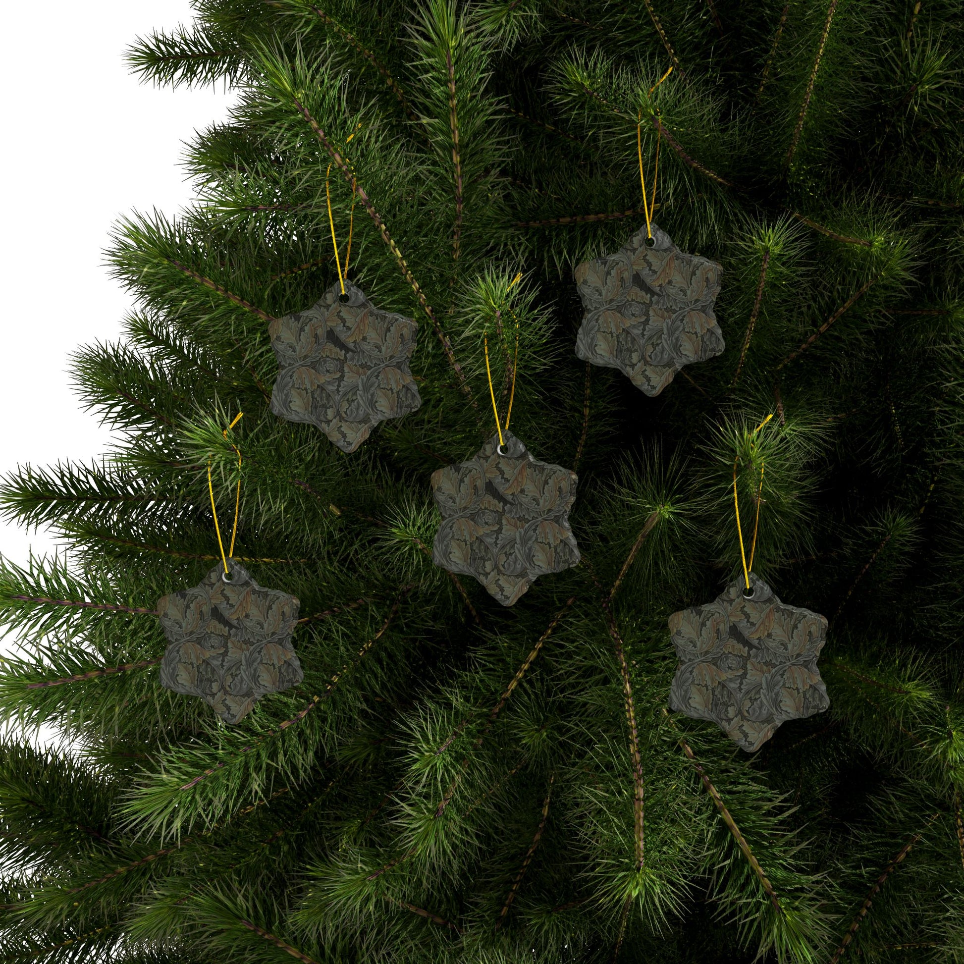 christmas-ornaments-william-morris-acanthus-grey-1-3-5-10-49