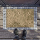 Coconut Coir Doormat inspired by William Morris - Marigold Collection