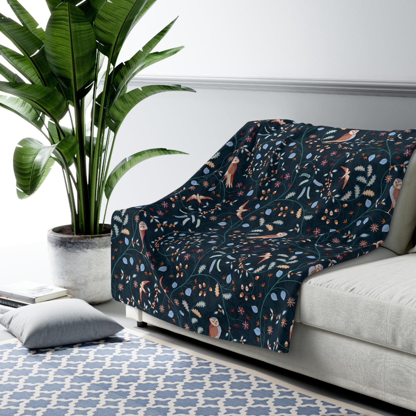 sherpa-fleece-blanket-by-william-morris-newill-collection-night-8