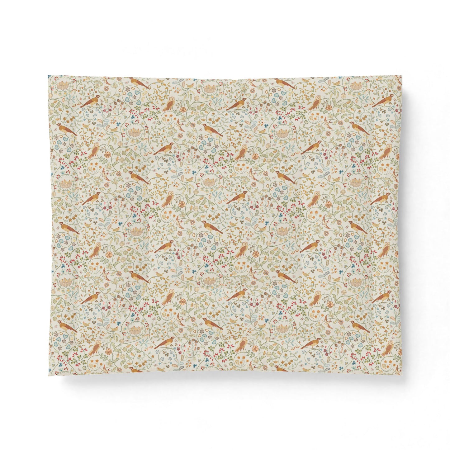 Cotton Comforter inspired by William Morris - Newill Collection (Day)
