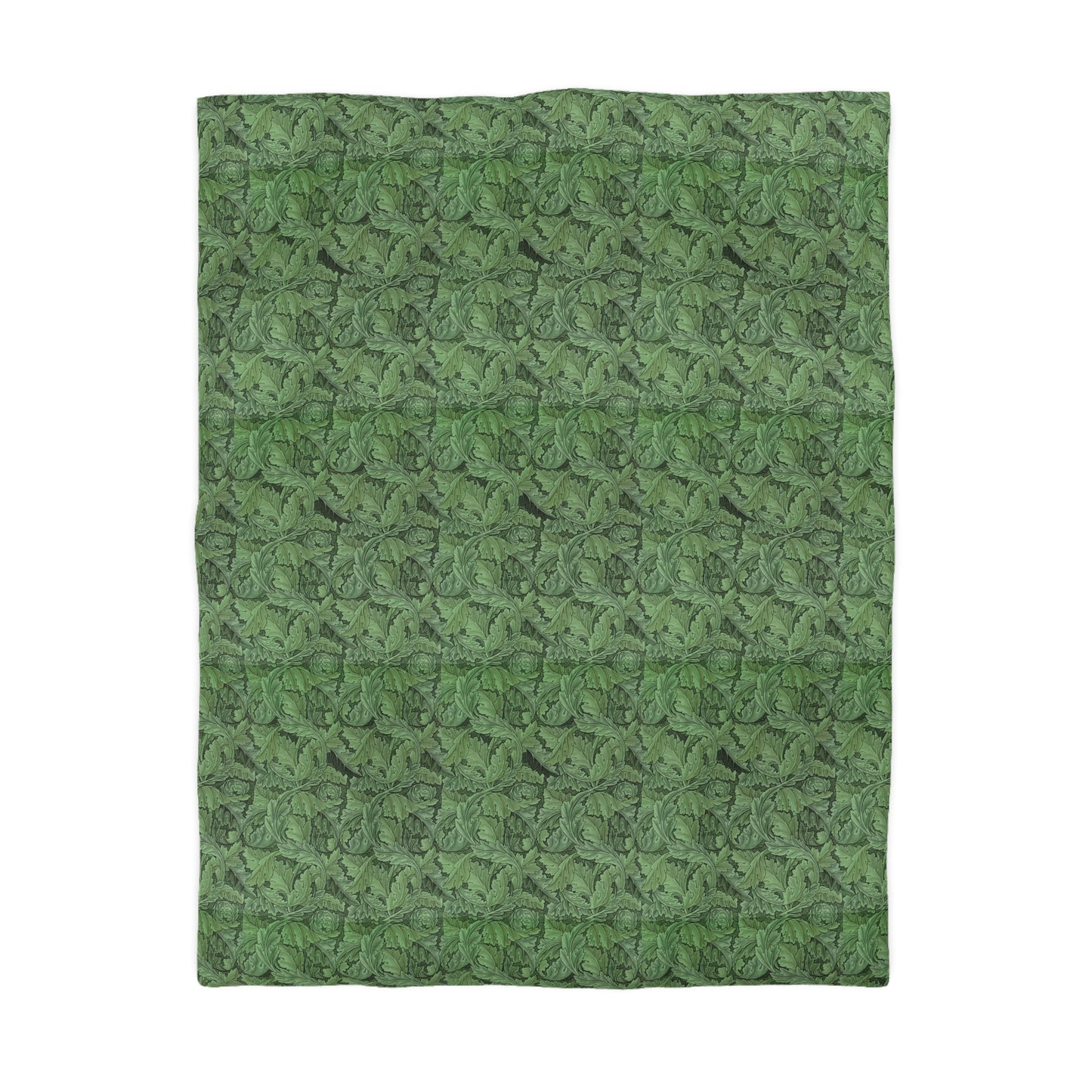 Duvet Cover inspired by William Morris - Acanthus Collection (Green)