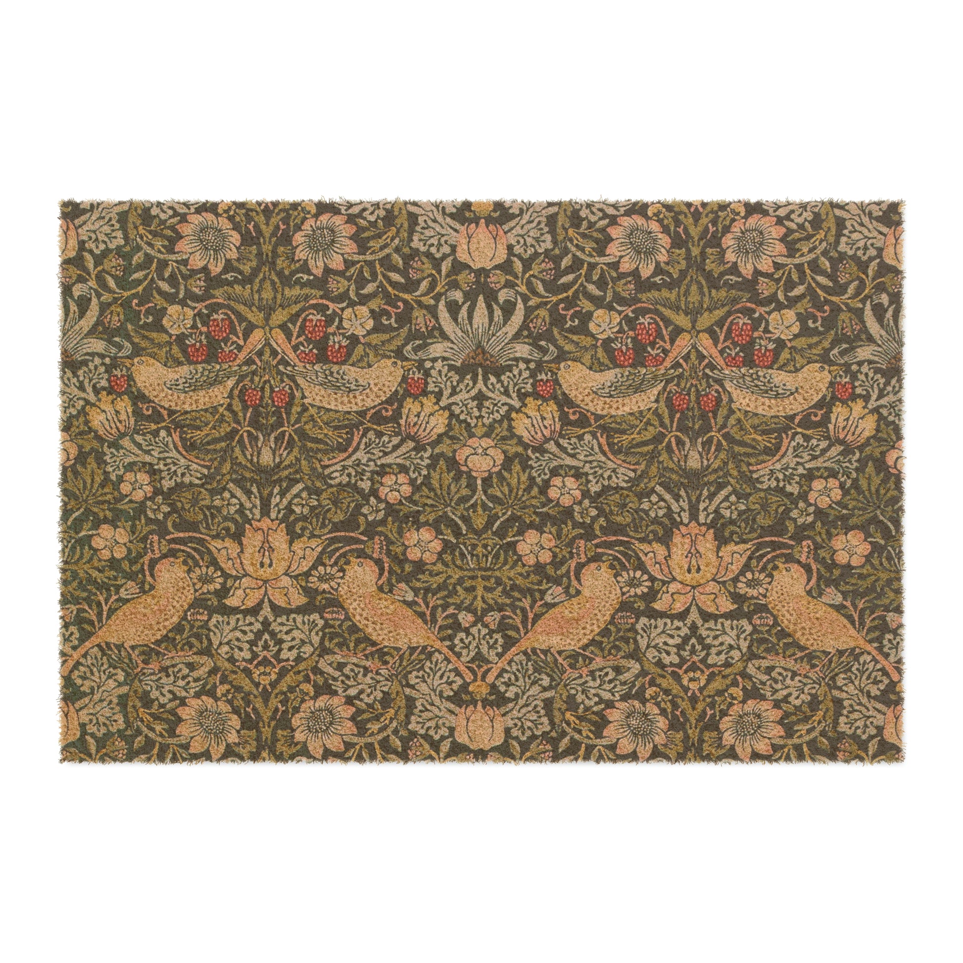 william-morris-co-coconut-coir-doormat-strawberry-thief-collection-ebony-1