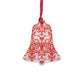 Wooden Christmas Ornaments inspired by William Morris - Brer Rabbit Collection (Red)