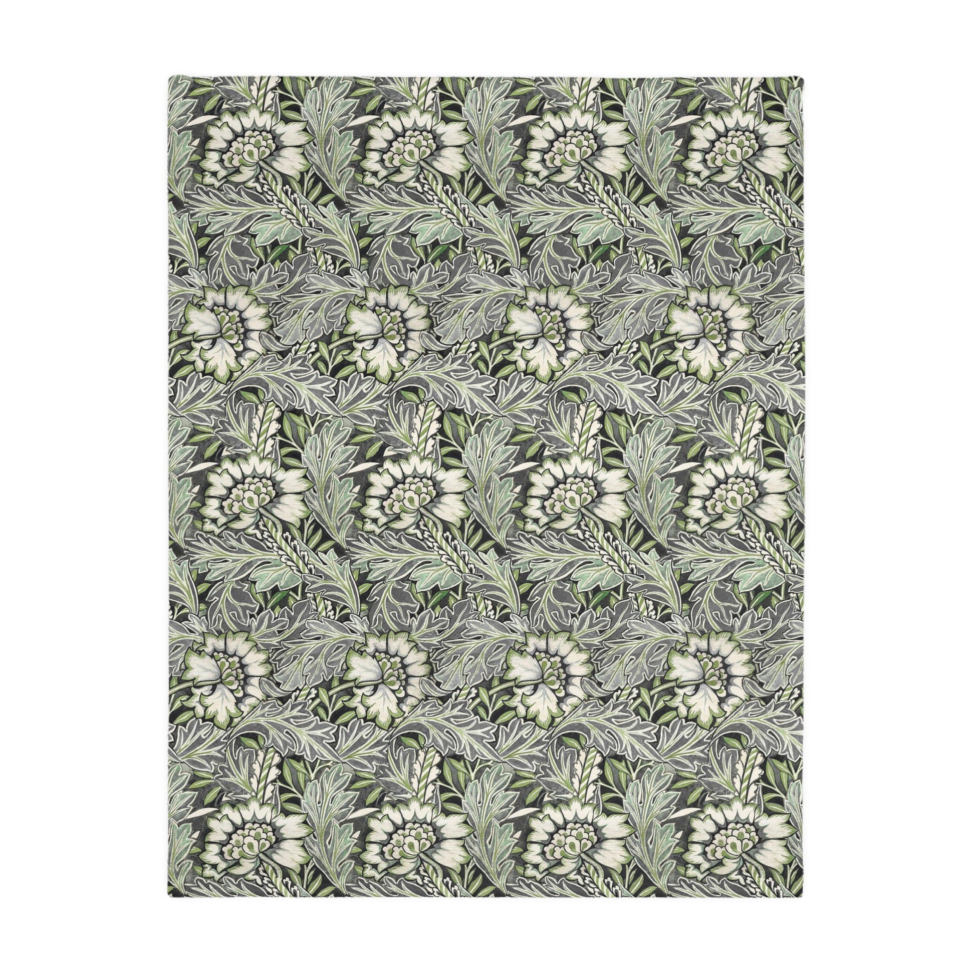 william-morris-co-luxury-velveteen-minky-blanket-two-sided-print-anemone-collection-9