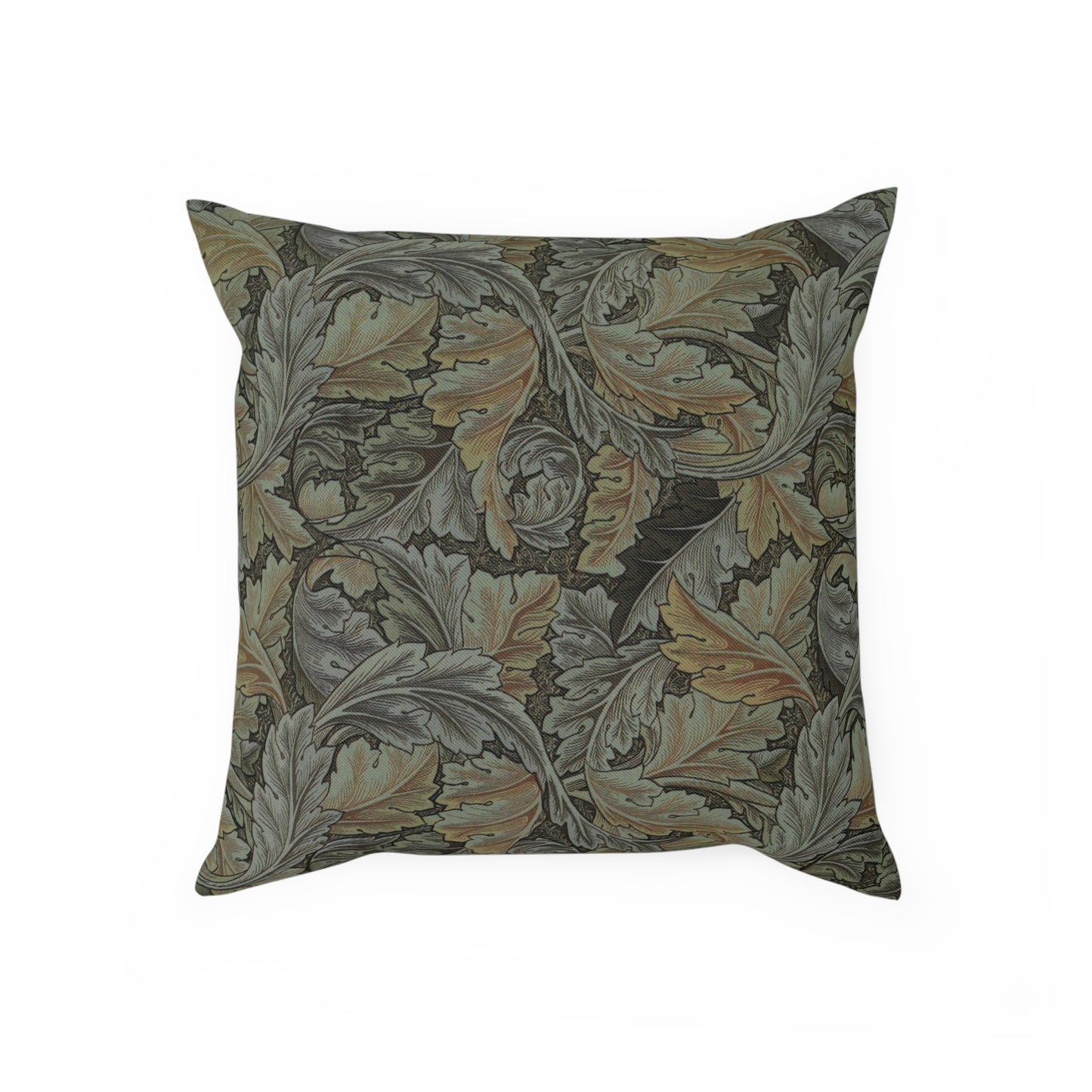 william-morris-co-cotton-drill-cushion-and-cover-acanthus-collection-grey-3