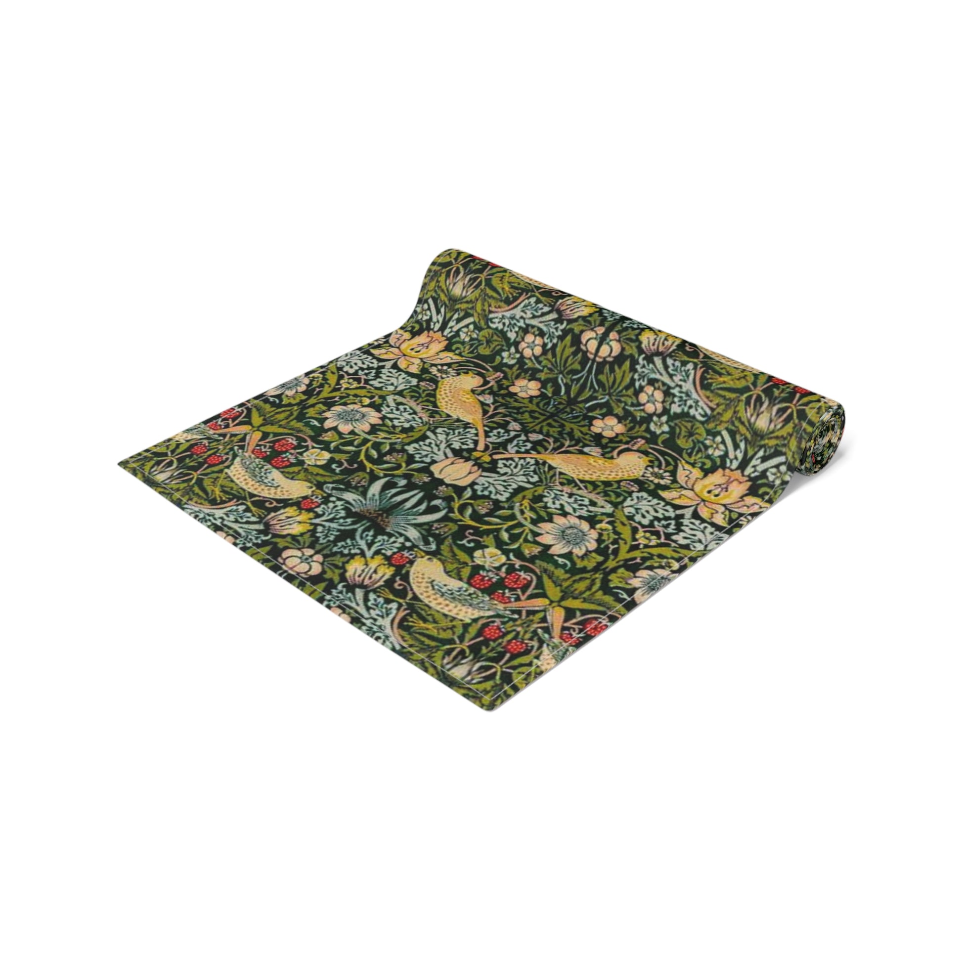 william-morris-co-table-runner-strawberry-thief-collection-ebony-11