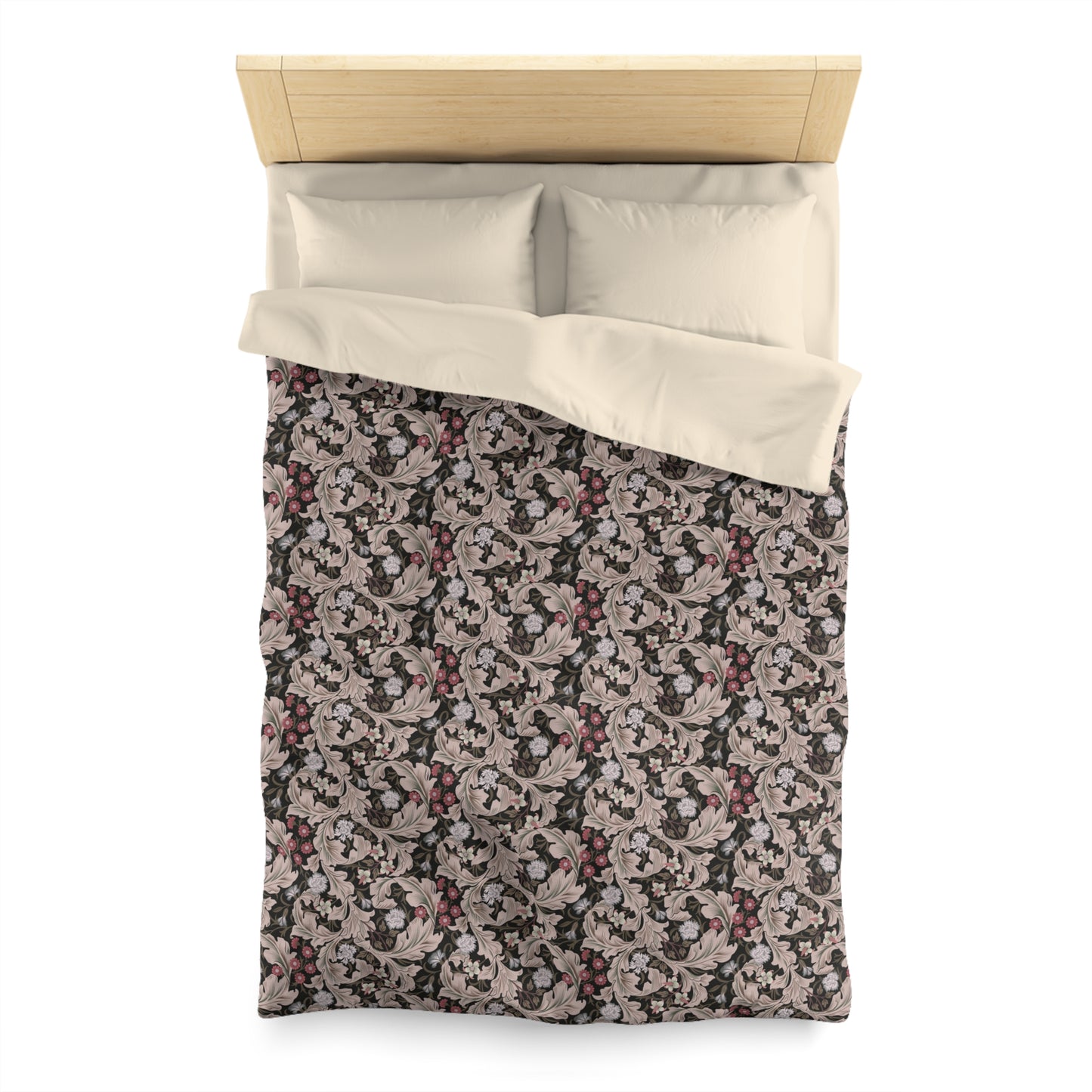 Duvet Cover inspired by William Morris - Leicester Collection (Mocha)