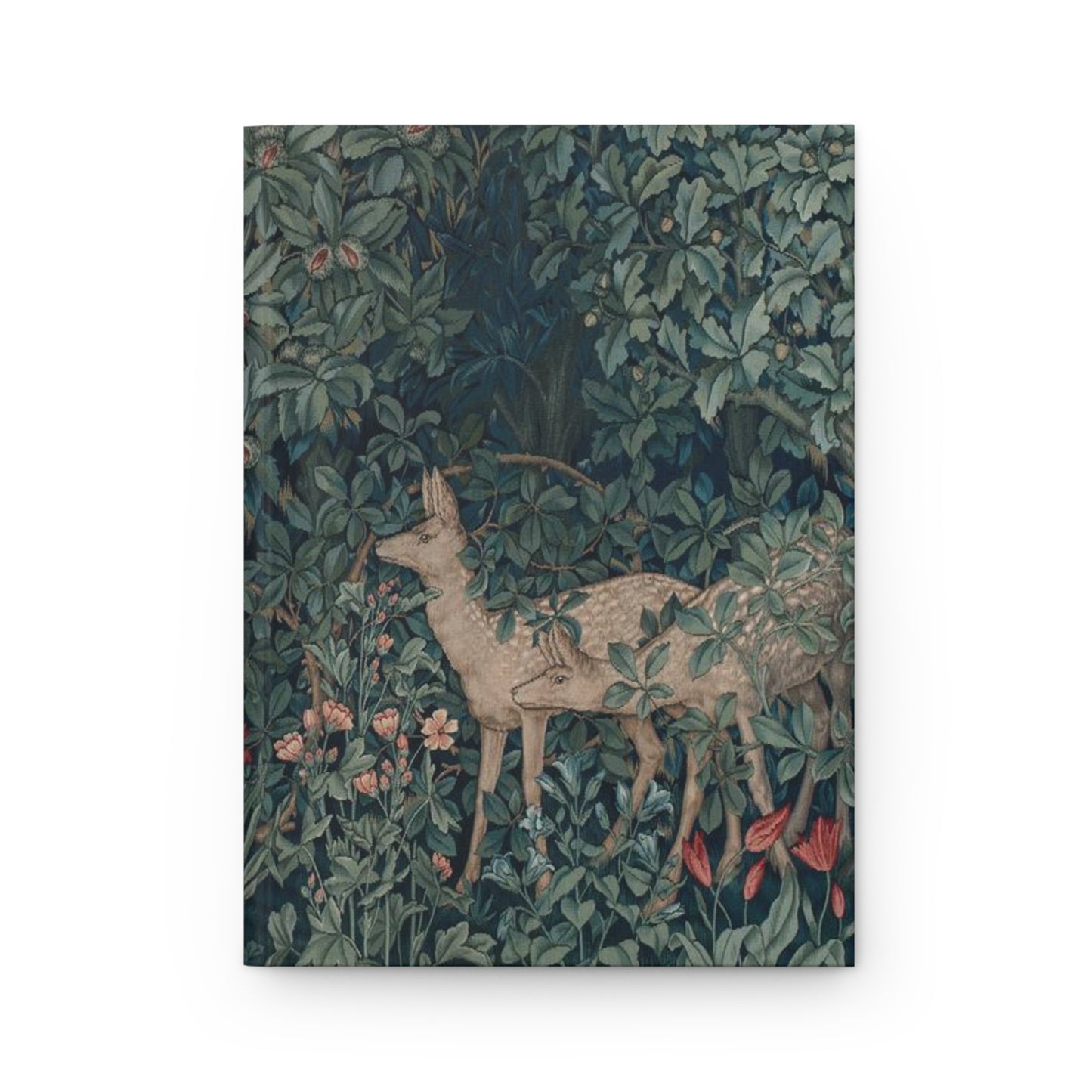 Lined Hardcover Journal inspired by William Morris - Greenery Collection (Dear and Fox)