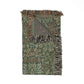Woven Cotton Blanket inspired by William Morris - Flower Garden Collection