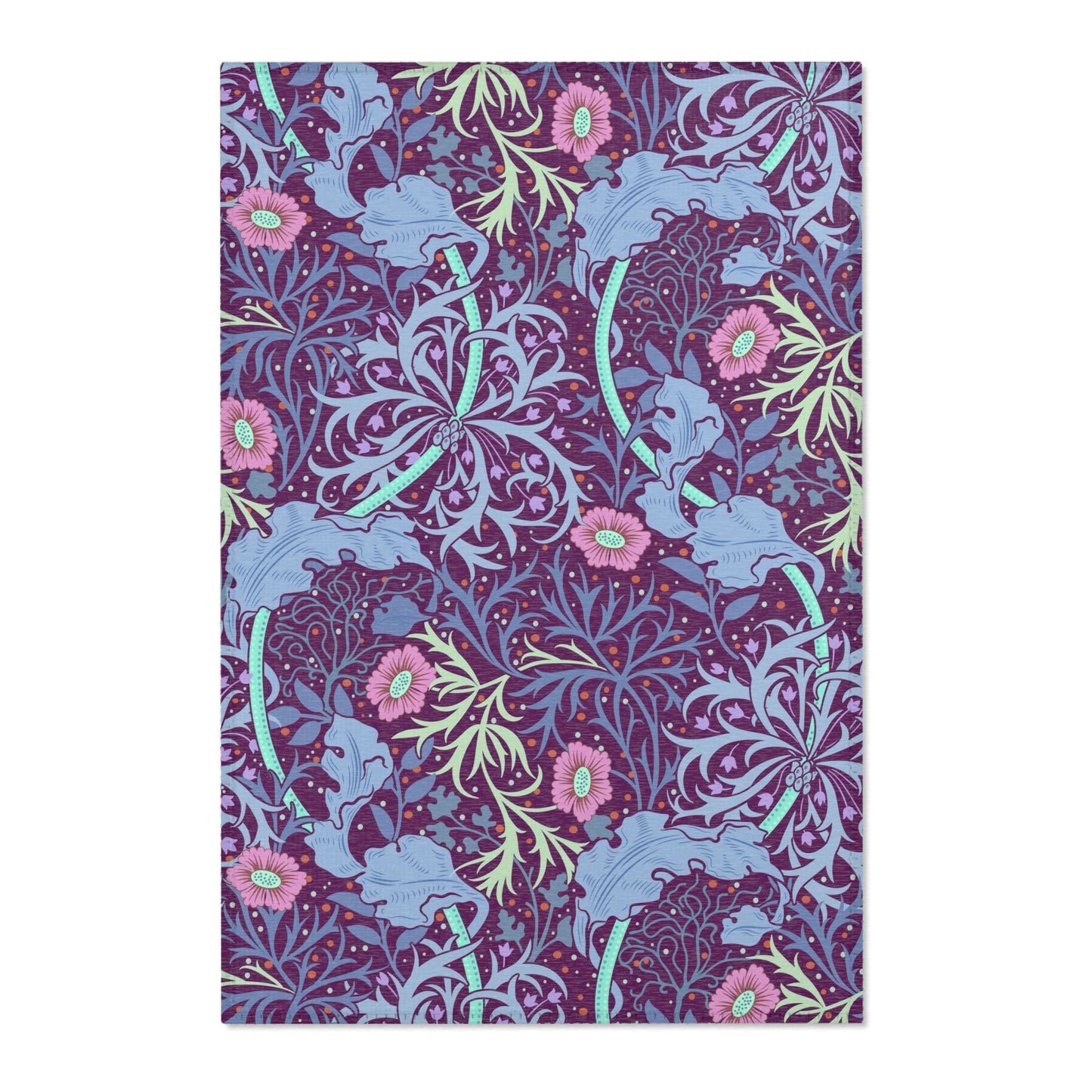 area-rugs-william-morris-seaweed-collection-pink-flower-1