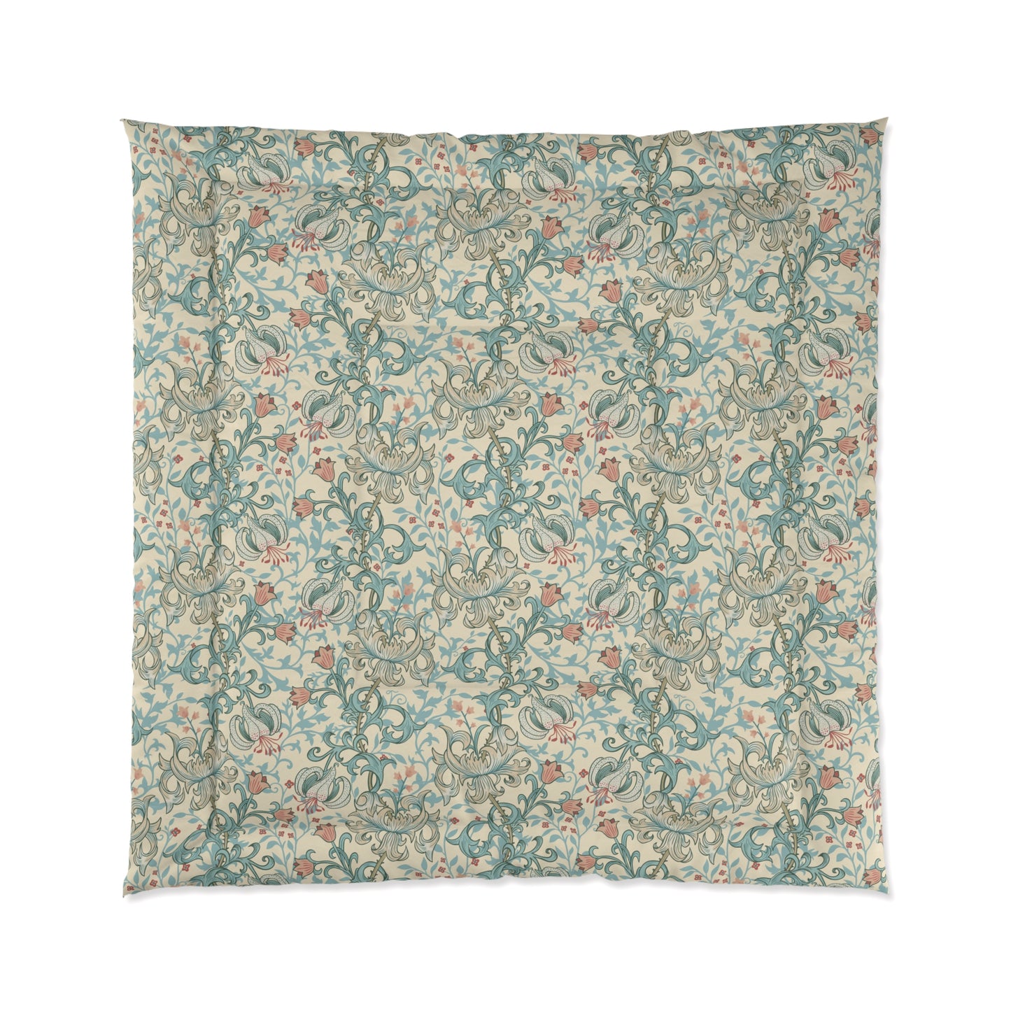 comforter-william-morris-golden-lily-collection-mineral-1