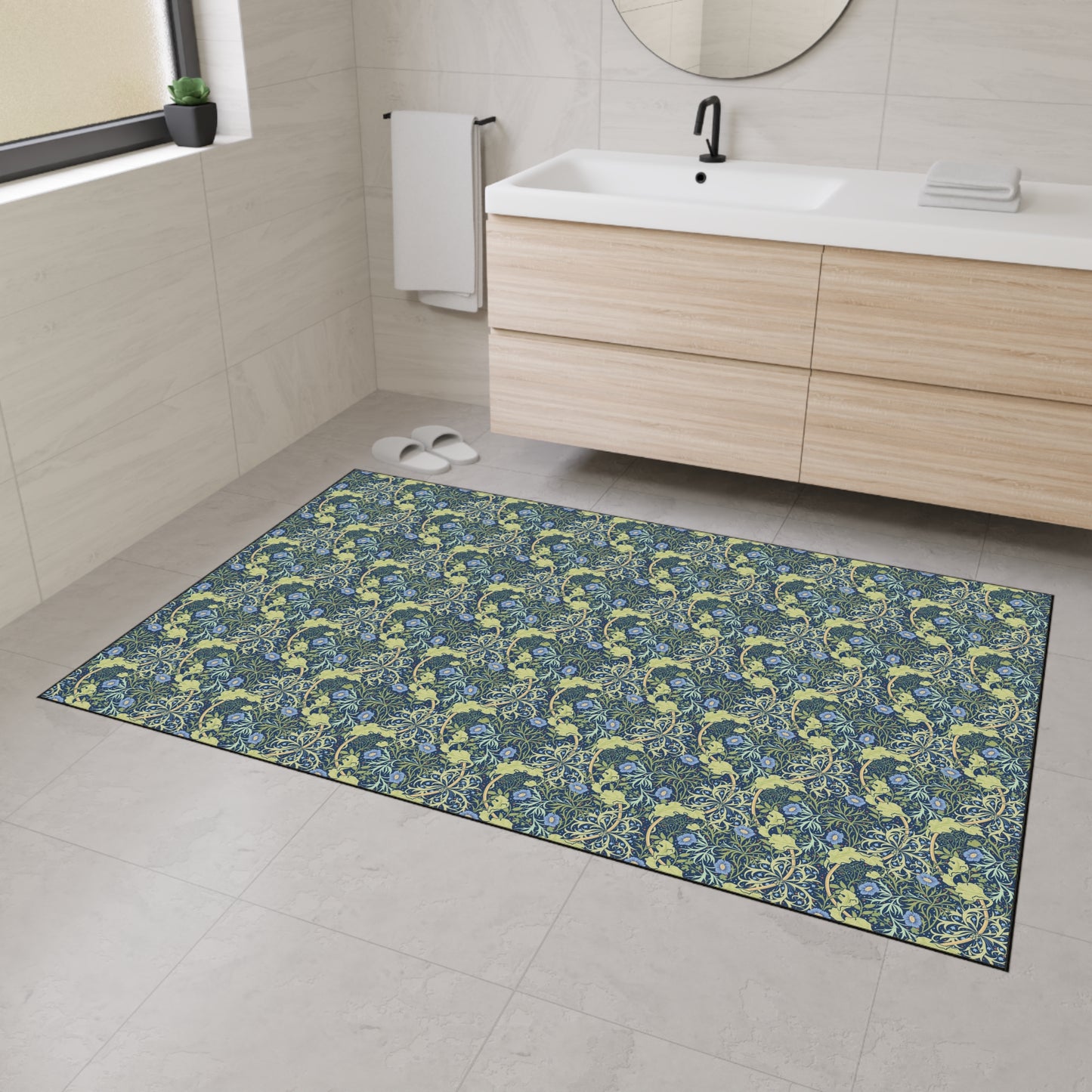 william-morris-co-heavy-duty-floor-mat-seaweed-collection-blue-flowers-8