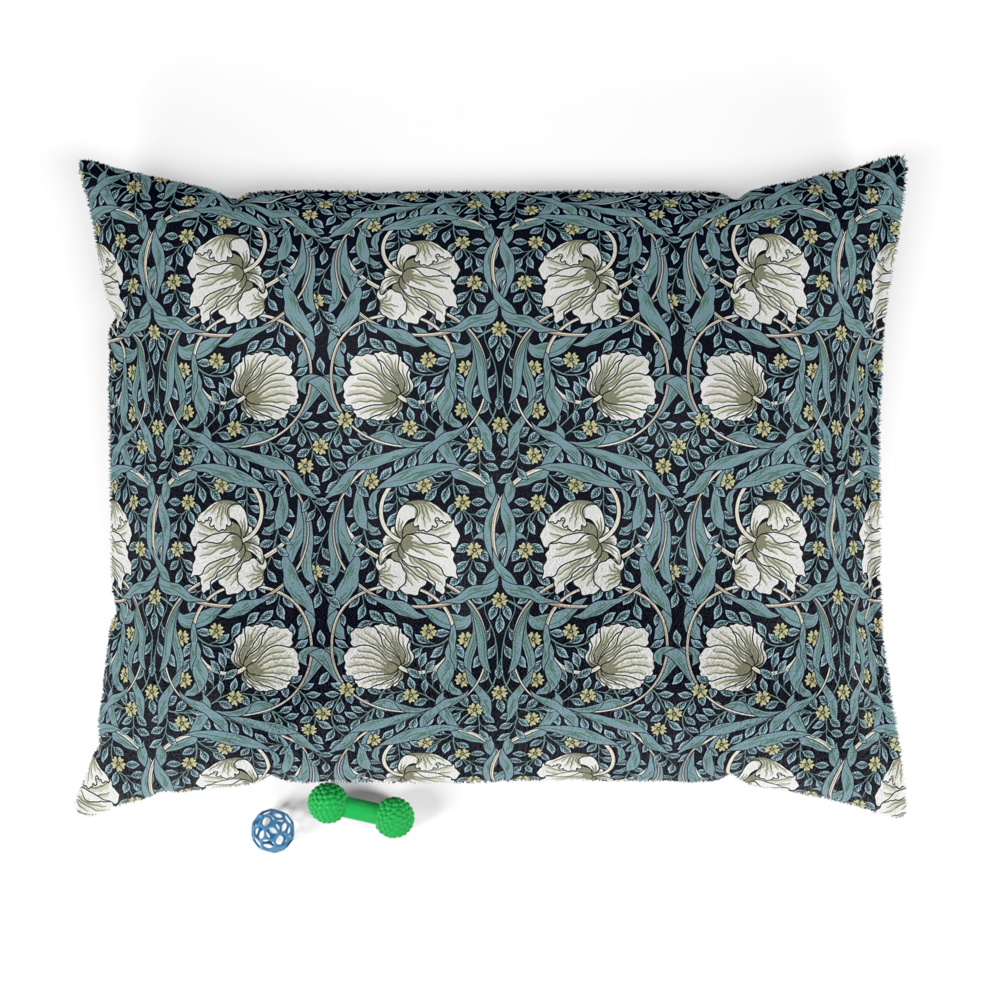 william-morris-co-pet-bed-pimpernel-collection-slate-1