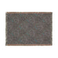 Woven Cotton Blanket inspired by William Morris - Golden Lily Collection (Midnight)