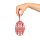 Wooden Christmas Ornaments inspired by William Morris - Brer Rabbit Collection (Red)