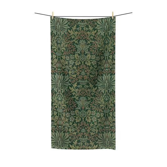 William Morris & Co Luxury Polycotton Towel - Flower Garden Collection