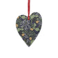 Wooden Christmas Ornaments inspired by William Morris - Seaweed Collection (Yellow Flower)