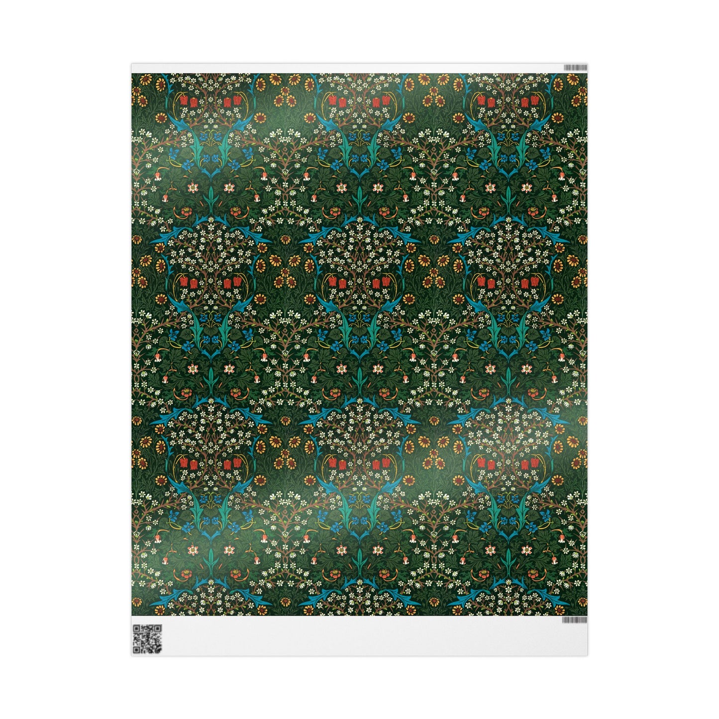 Gift Wrapping Paper inspired by William Morris - Tulip Collection