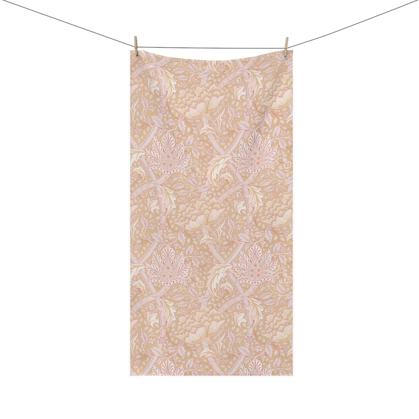 Bath Towel inspired by William Morris - Windrush Collection (Path)