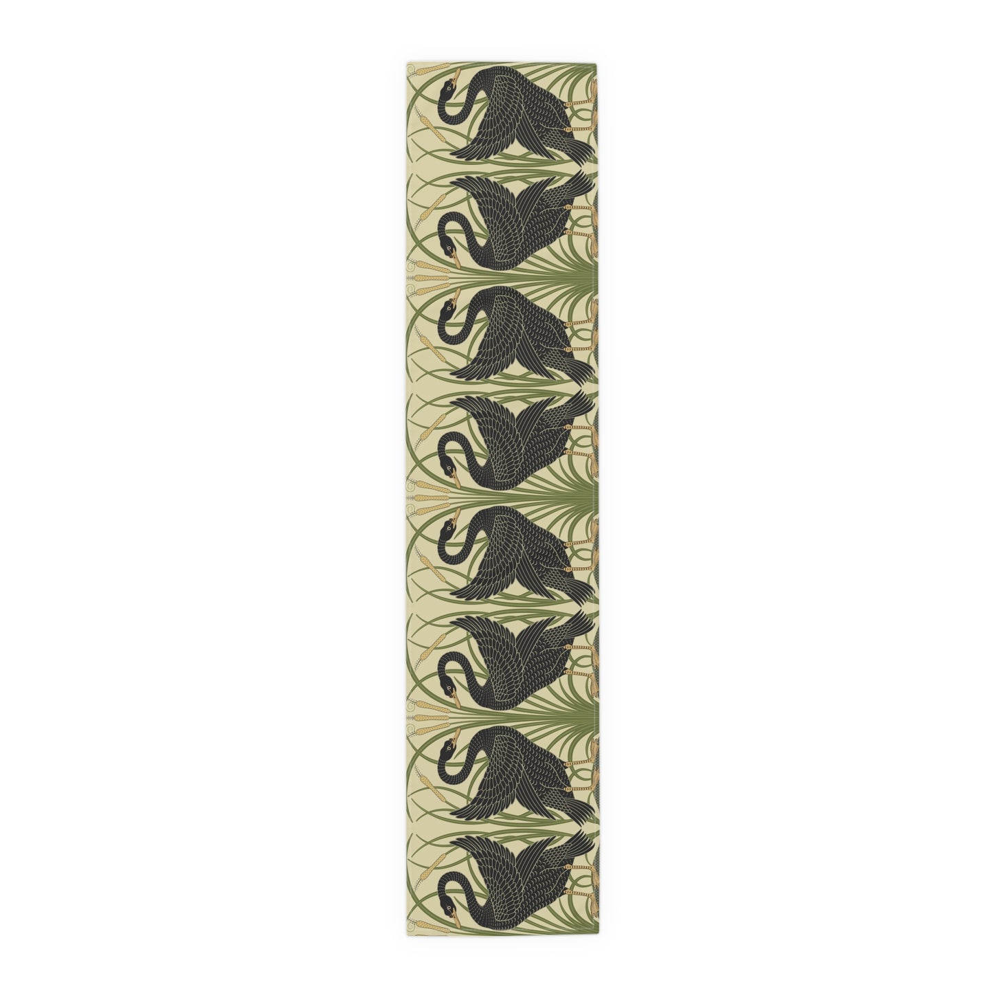 table-runner-inspired-by-william-morris-black-swan-cygnus-aatratus-6