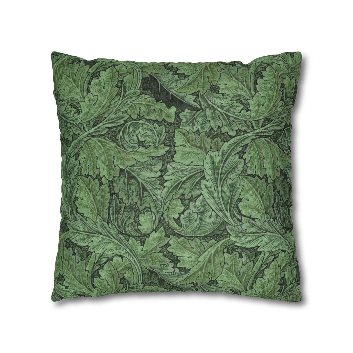 Cushion Cover inspired by William Morris - Acanthus Collection (Green)