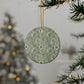 Ceramic Christmas Ornaments inspired by William Morris - Marigold Collection - Double Sided Print: 1pc, 3pcs, 5pcs, 10pcs