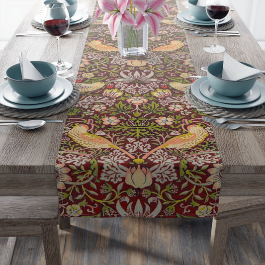 william-morris-co-table-runner-strawberry-thief-collection-crimson-1