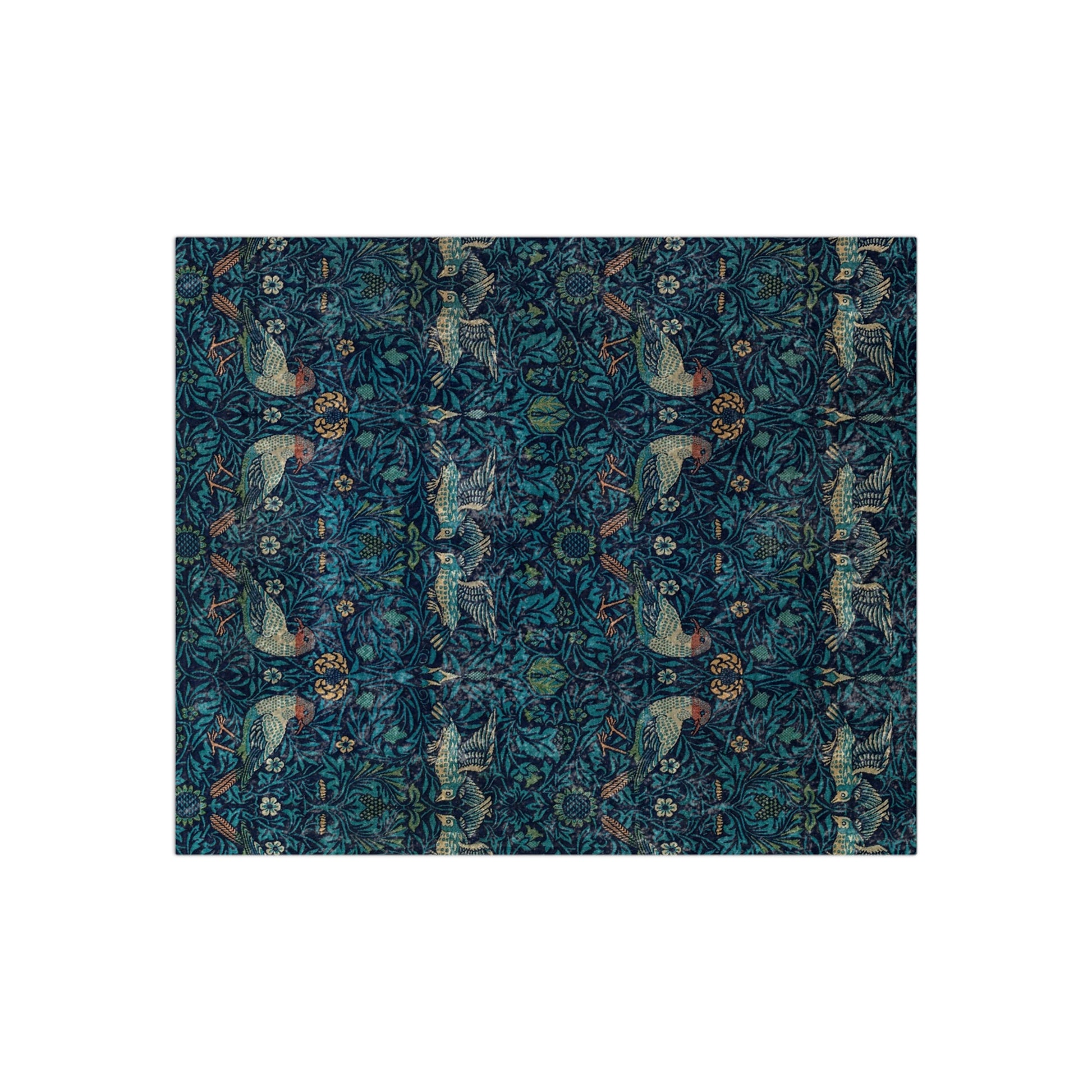 william-morris-co-lush-crushed-velvet-blanket-bluebird-collection-3