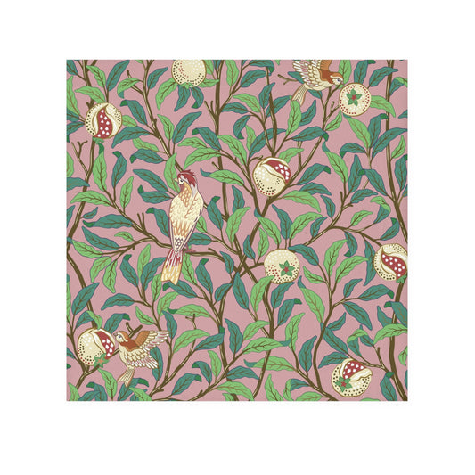 Washcloth inspired by William Morris - Bird & Pomegranate Collection (Rosella)