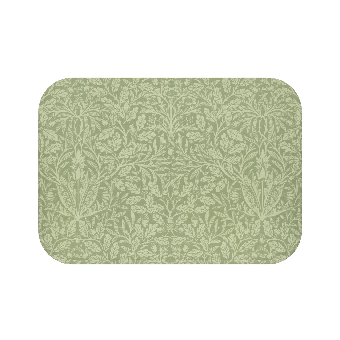 microfibre-bath-mat-by-william-morris-acorns-oak-leaves-green-3