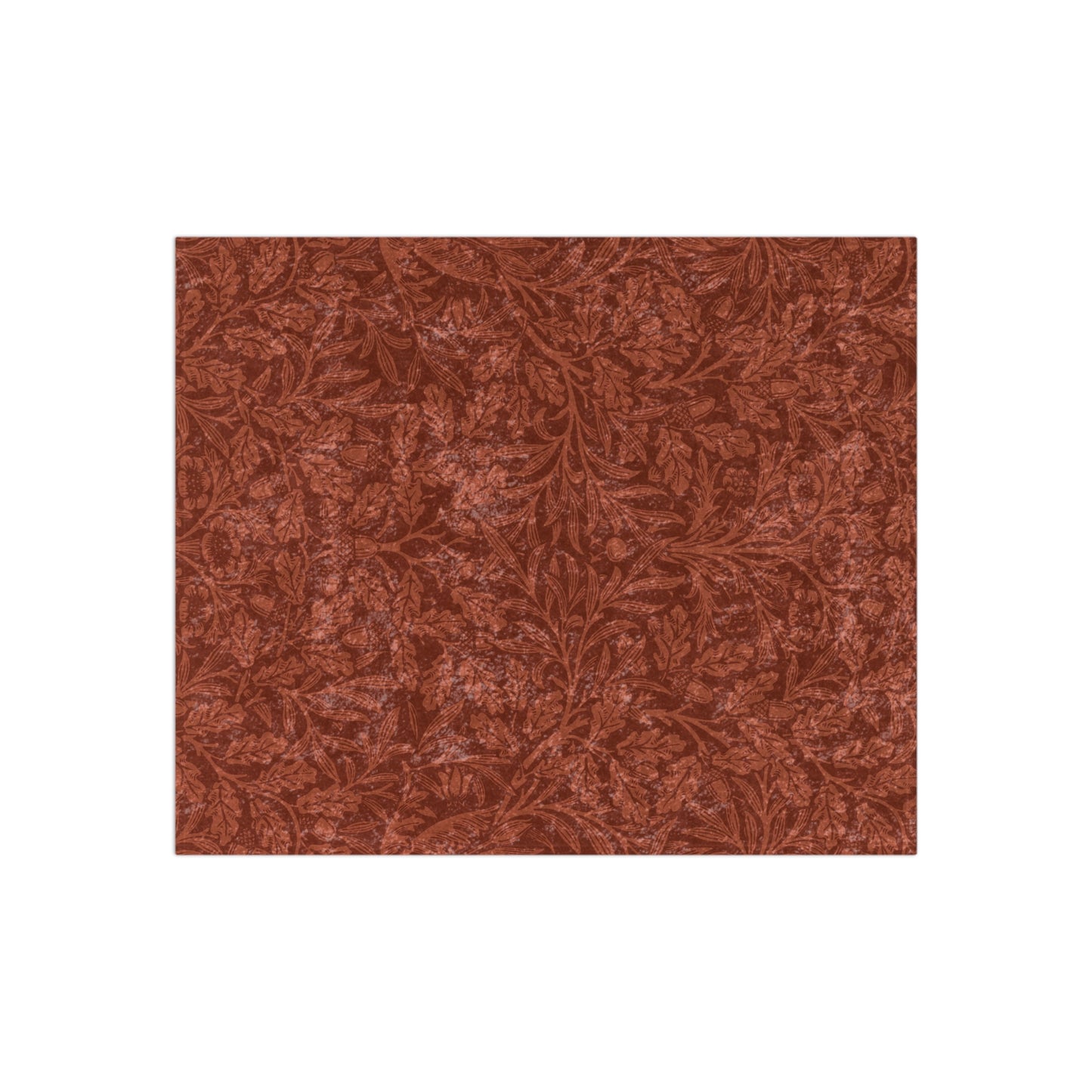 william-morris-co-lush-crushed-velvet-blanket-acorns-and-oak-leaves-collection-rust-3