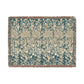 Woven Cotton Blanket inspired by William Morris - Melsetter Collection (Evergreen Teal)