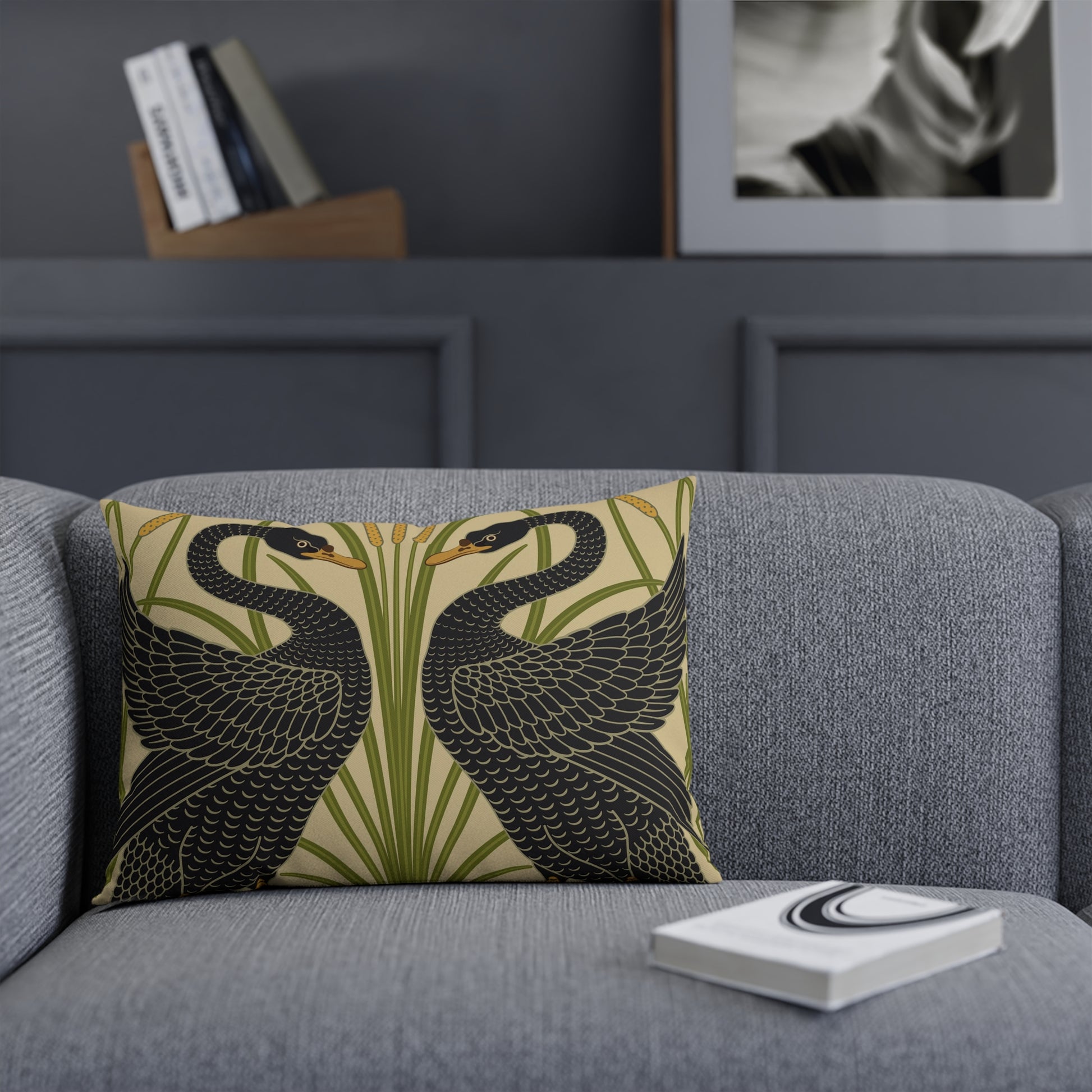 william-morris-co-cotton-drill-cushion-and-cover-black-swan-collection-cygnus-aatratus-14