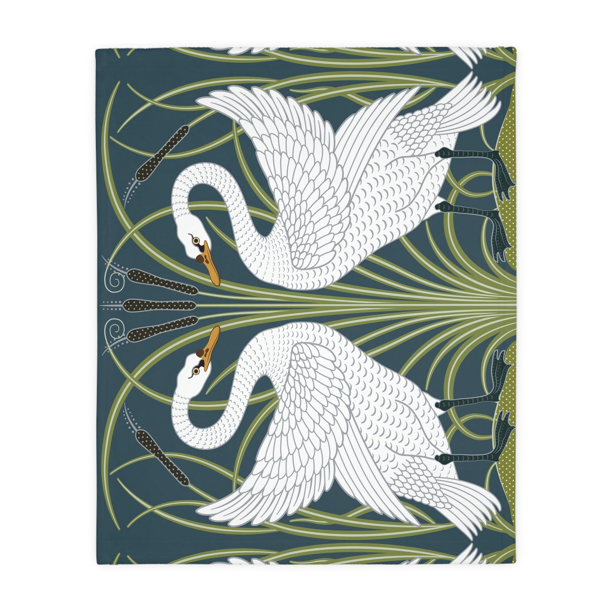 minky-blanket-william-morris-two-sided-print-swans-collection-2