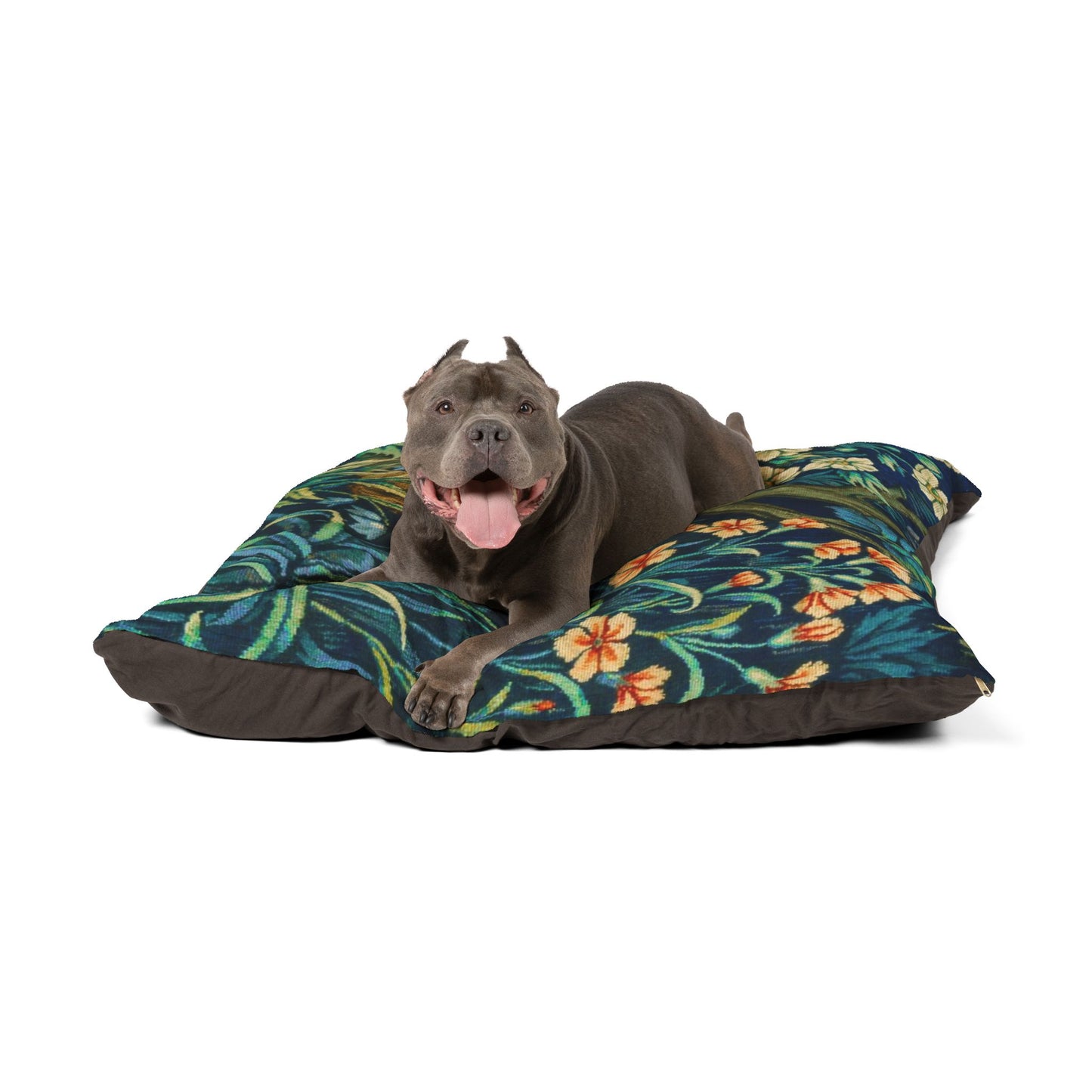 Pet Bed - Pheasant and Squirrel Collection (Squirrel) - Blue