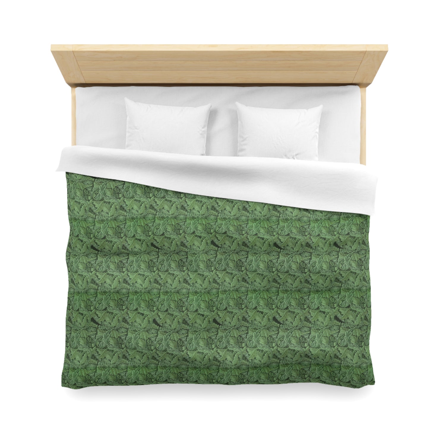 Duvet Cover inspired by William Morris - Acanthus Collection (Green)