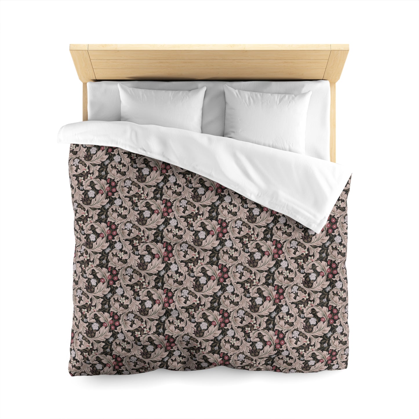 Duvet Cover inspired by William Morris - Leicester Collection (Mocha)