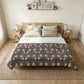 Cotton Comforter inspired by William Morris - Pimpernel Collection (Rosewood)