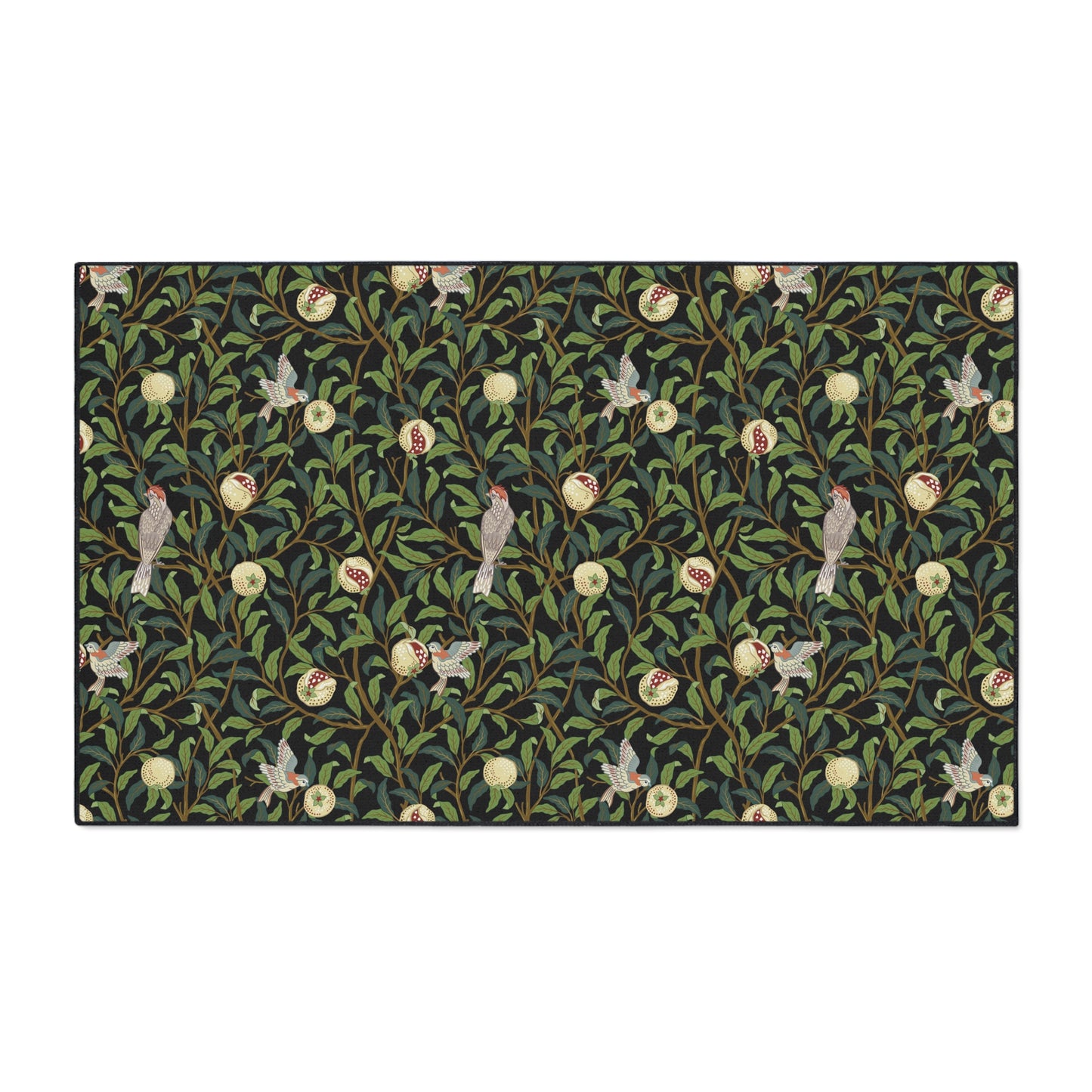 william-morris-co-heavy-duty-floor-mat-bird-and-pomegranate-collection-onyx-4