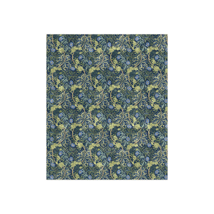 william-morris-co-lush-crushed-velvet-blanket-seaweed-collection-blue-flower-3