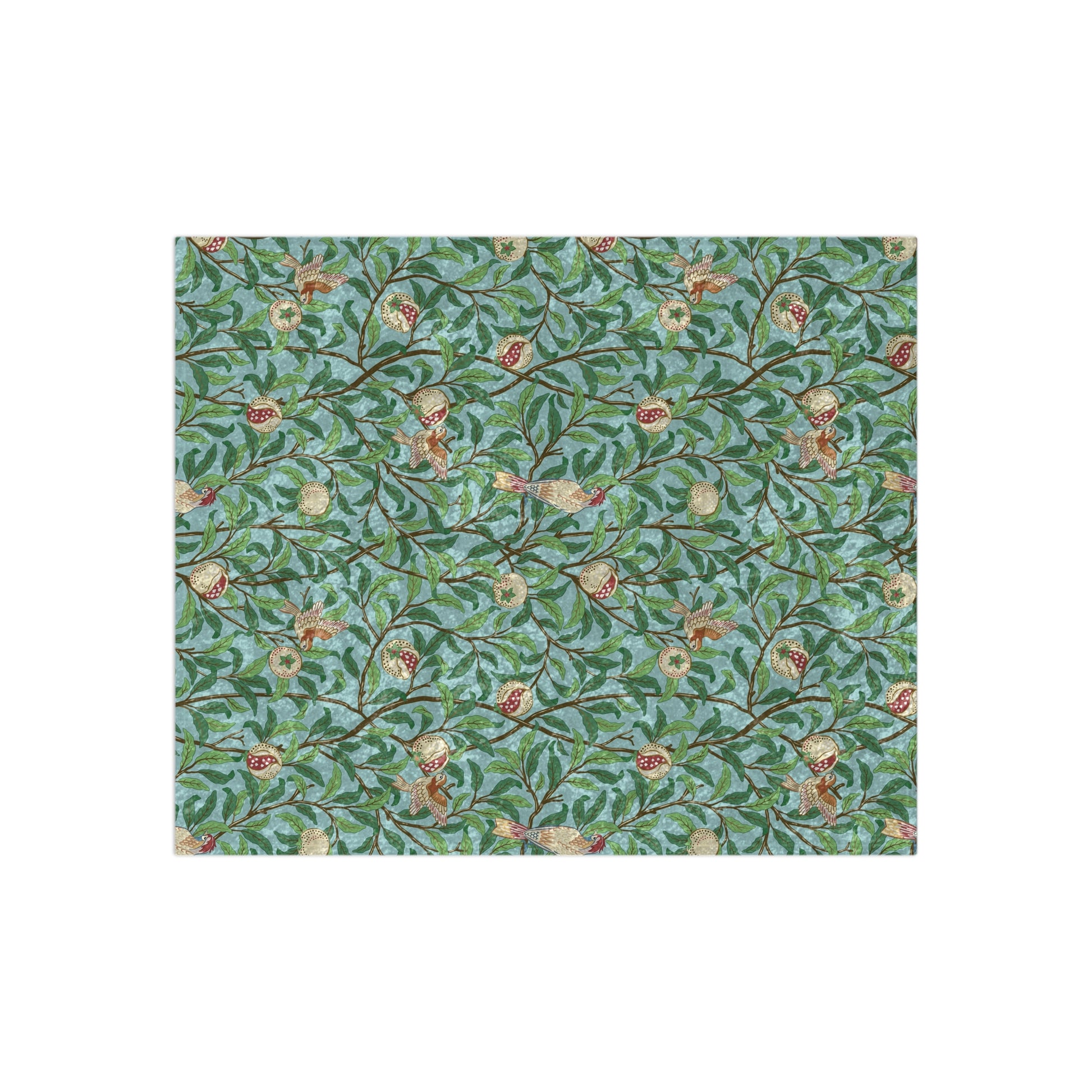 william-morris-co-lush-crushed-velvet-blanket-bird-pomegranate-collection-tiffany-blue-4