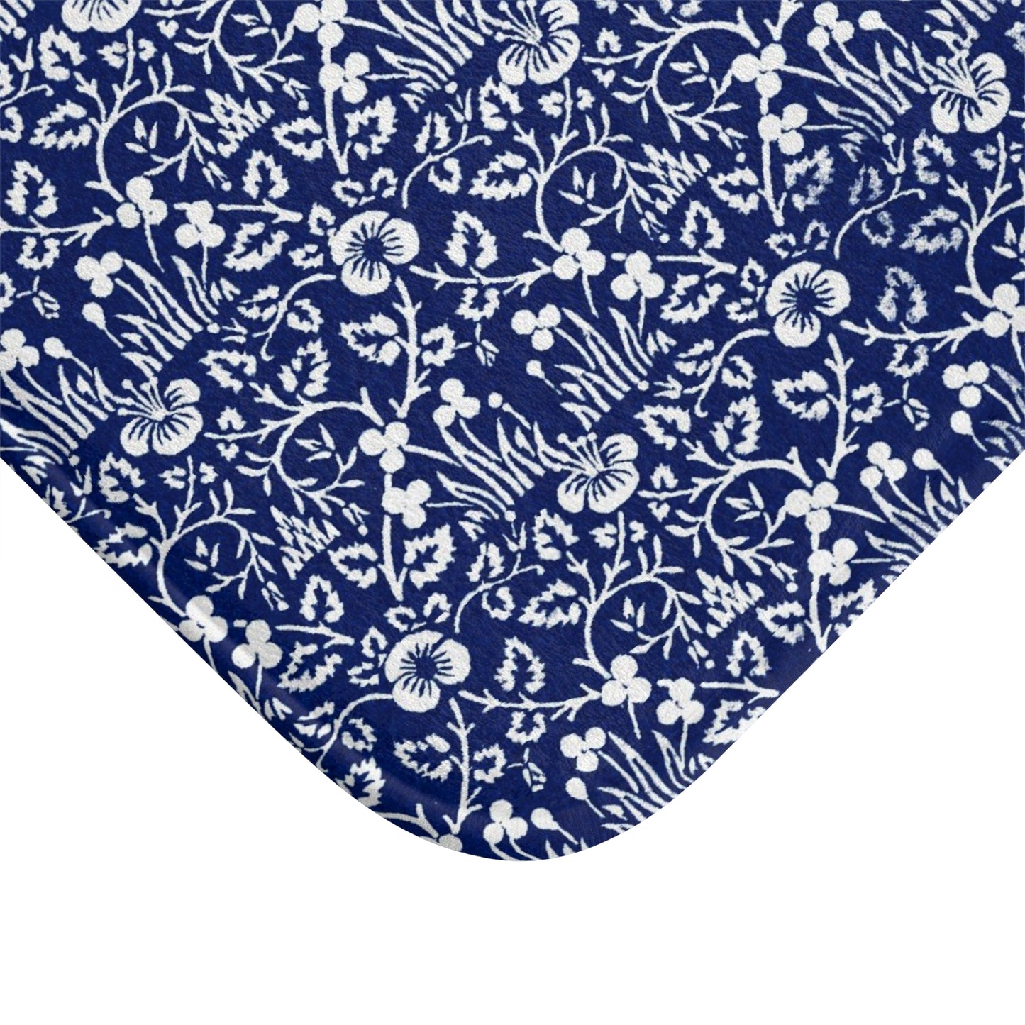 Microfibre Bath Mat inspired by William Morris - Eyebright Collection