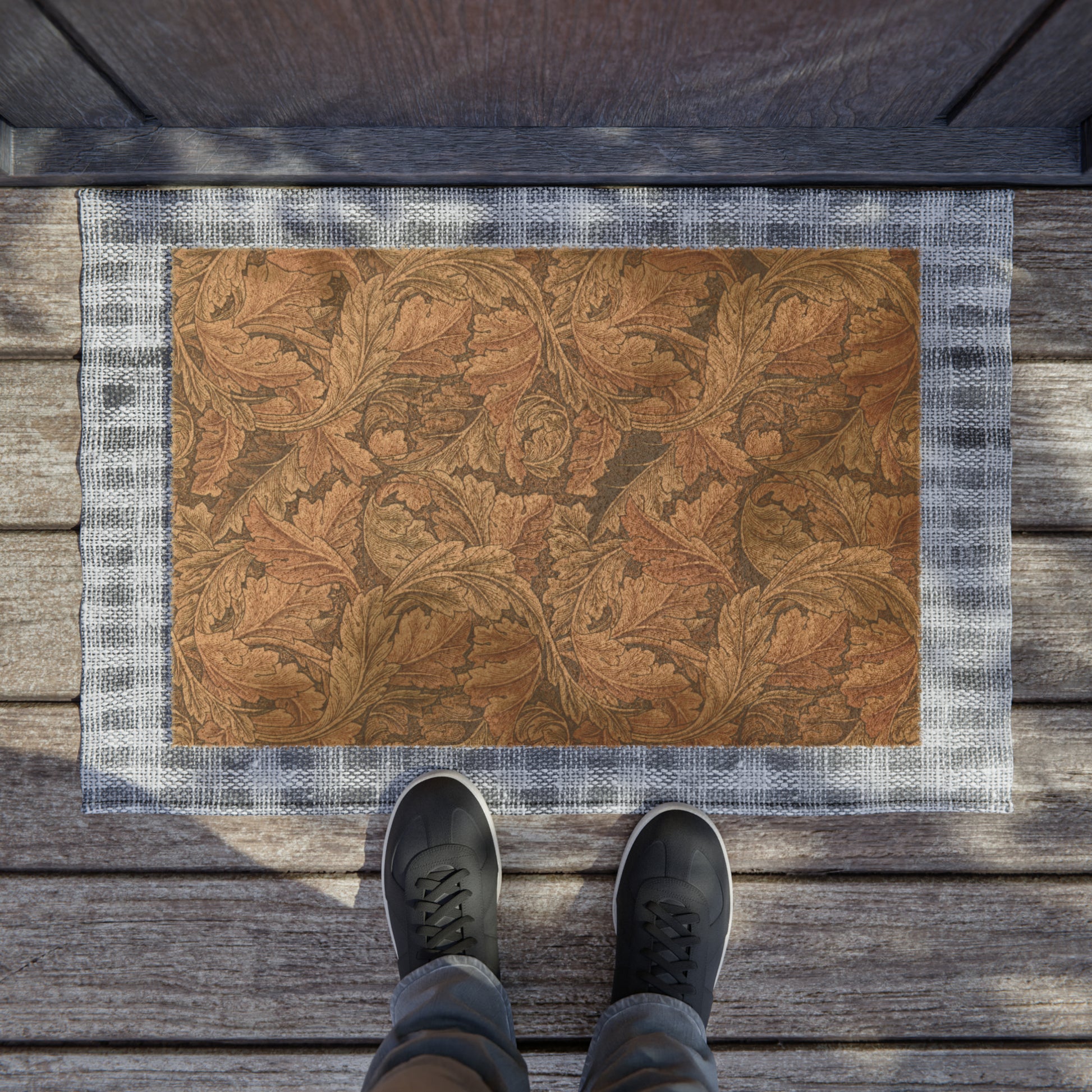 william-morris-co-coconut-coir-doormat-acanthus-collection-brown-3