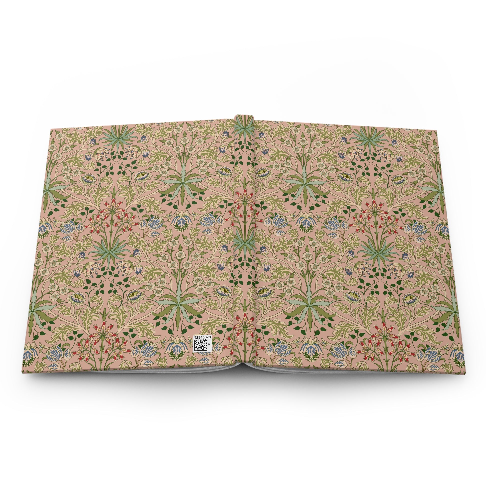 Floral William Morris & Co patterned box on a white background
